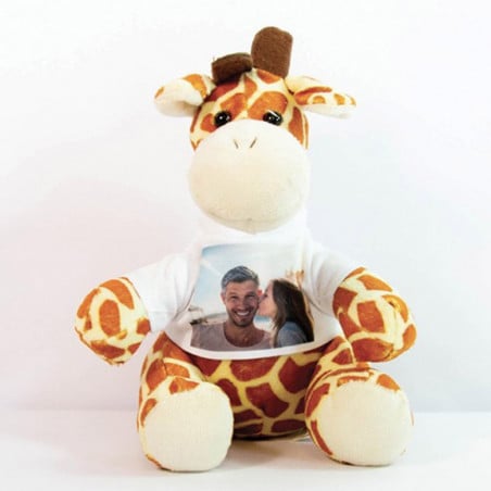 Doudou girafe personnalisable