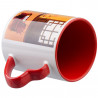 Mug coeur rouge imprimé