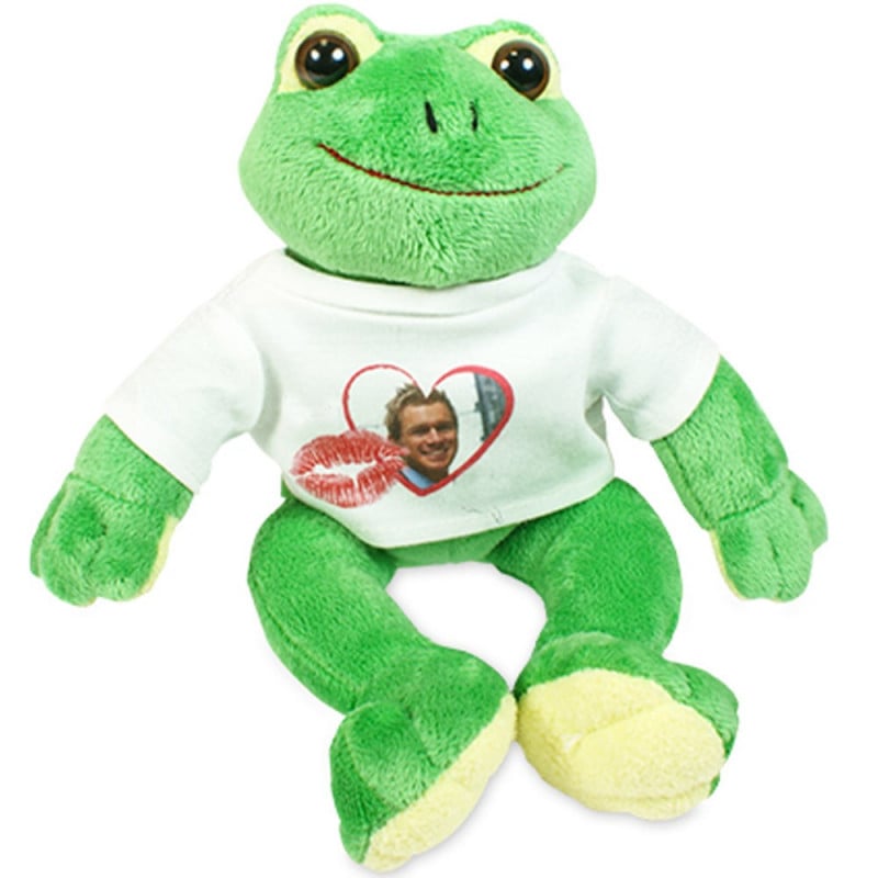 Peluche grenouille personnalisable