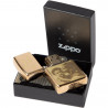 Briquet zippo doré personnalisable