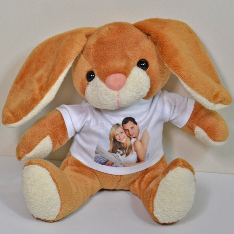 Peluche nettoyeur d'écran Schmoozies lapin personnalisable à votre