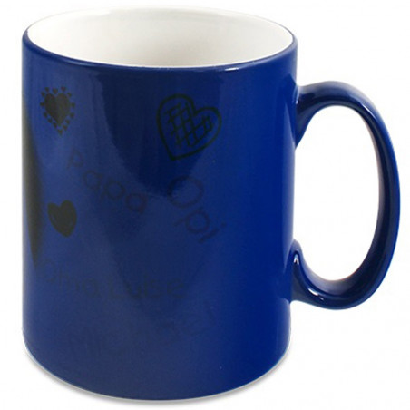 Mug bleu magique photo