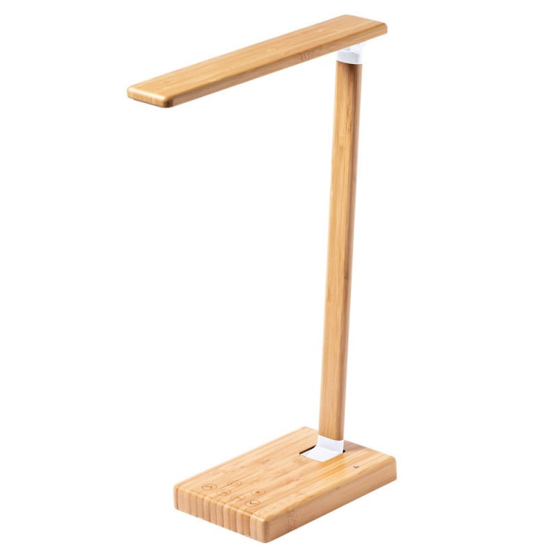 Lampe bois multifonction