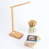 Lampe design en bois