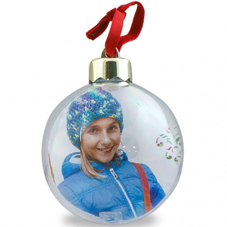 Boule sapin de noel personnalisé