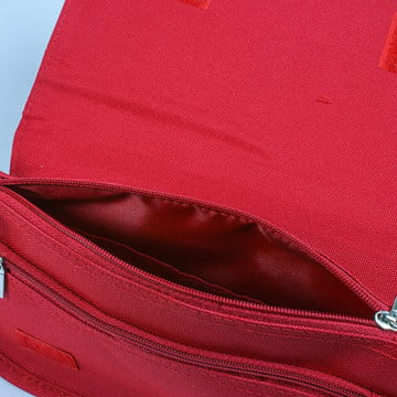 Trousse rouge personnalisable avec photo