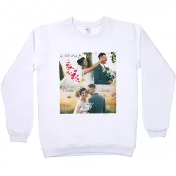 Pull personnalisé avec votre photo