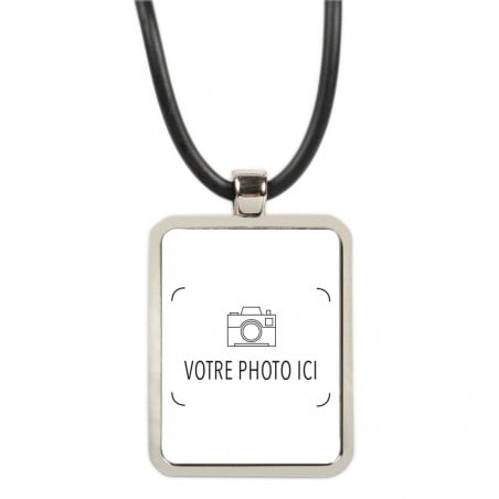 Collier rectangle personnalisable
