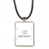 Collier rectangle personnalisable