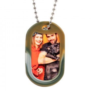 Dog Tag camouflage personnalisé