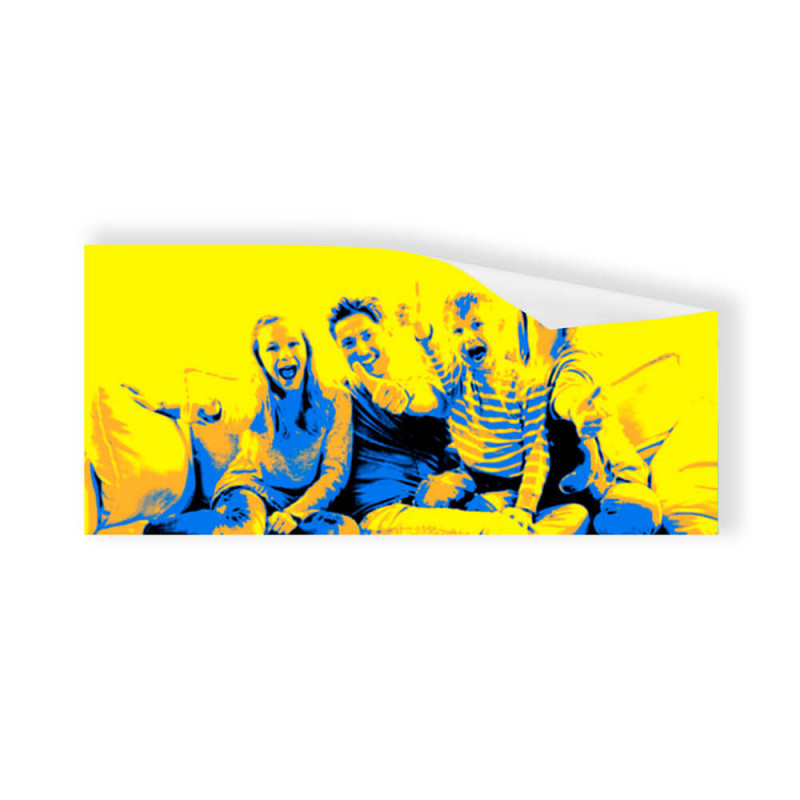 Poster Pop Art panoramique une photo