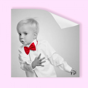 Poster personnalisé HD effet Black and Pop