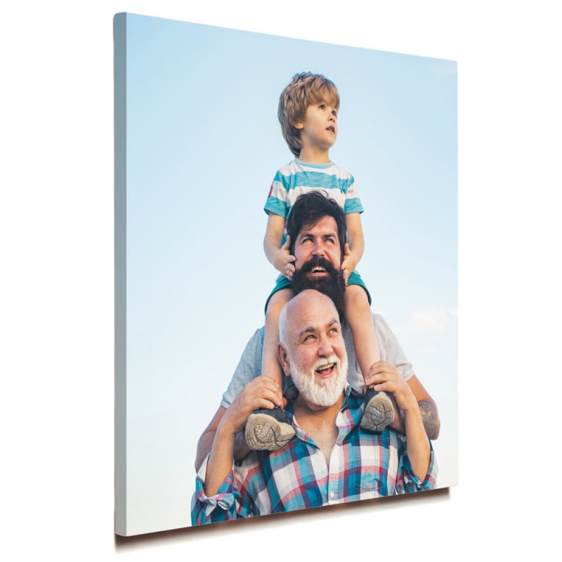 Toile personnalisée photo 20 x 30 Imprimer Votre Photo sur Tableau, Cadre  personnalisable avec Image, Aperçu Instantané en Ligne, Decoration Murale