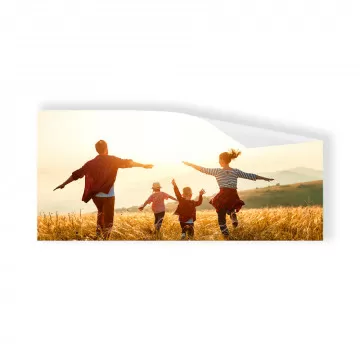 Poster personnalisé HD en format panoramique