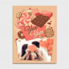 Poster montage photo chocolat