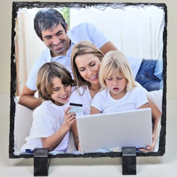 Cadre personnalisé photo en ardoise