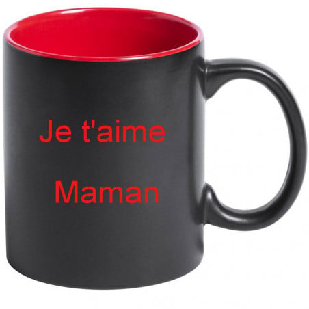 Mug en céramique personnalisable avec Texte et Photo