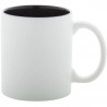 Gravure laser sur mug blanc et noir