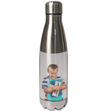Bouteille thermos gris