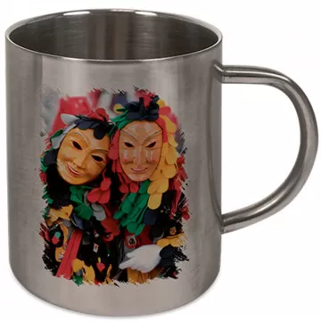 Mug en inox personnalisé avec une photo