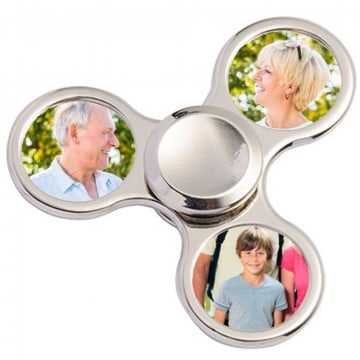 Hand spinner personnalisable photo