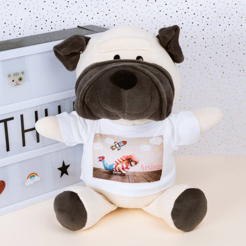 Adorable chiot en peluche personnalisable – kidyhome