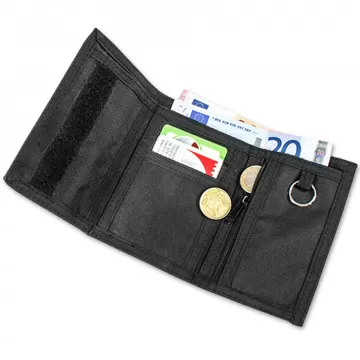 Portefeuille noir à scratch personnalisé