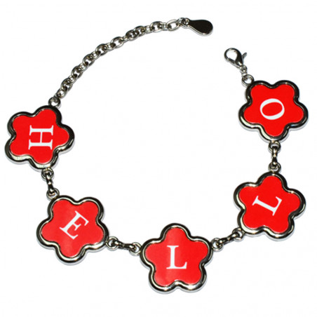 Bracelet 5 fleur photo