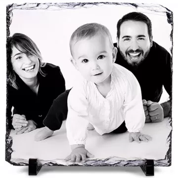 Cadre personnalisé photo en ardoise