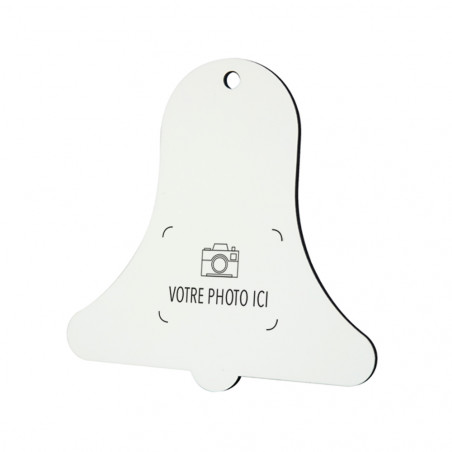 cloche noel bois personnalisée