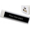 Chargeur portable pour smartphone personnalisé