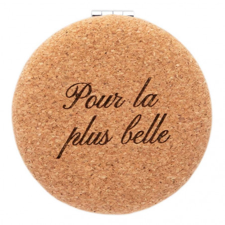 Miroir liège personnalisé