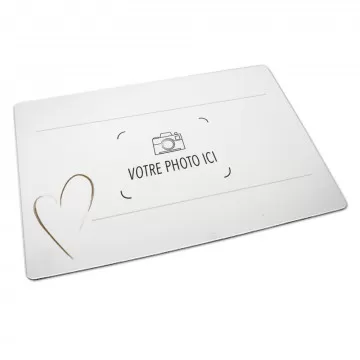 Petit sous main photo thème amour