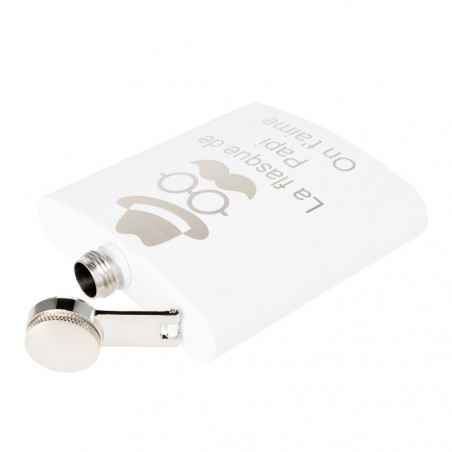 Flasque blanche 180 ml