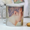 Mug argenté personnalisable