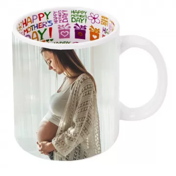Mug personnalisé photo fête des mères