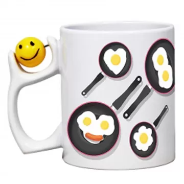 Mug smiley personnalisable avec images