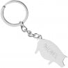 Porte clé cochon gravé