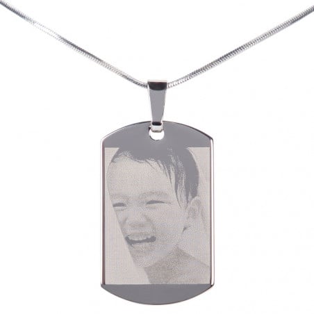 Pendentif photo personnalisé