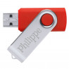 Clé USB twister rouge à graver