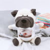 Peluche chien avec photo