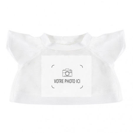 Peluche chien impression photo
