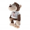 Peluche singe personnalisable