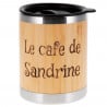 Tasse bois personnalisée