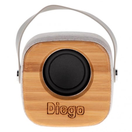 Enceinte bluetooth bois personnalisé