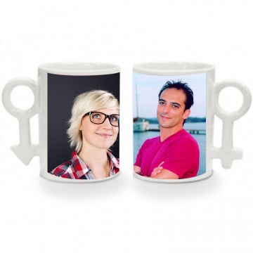 Duo tasses elle et lui photos