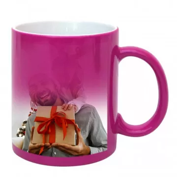 Mug magique rose photo