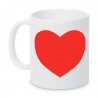 Mug magique coeur personnalisée