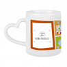 Mug anse coeur Love