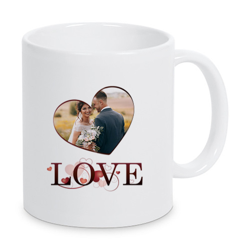 Mug love avec photo